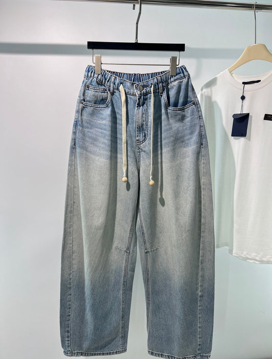 Blue Vintage Pant - FashionHype.xyz