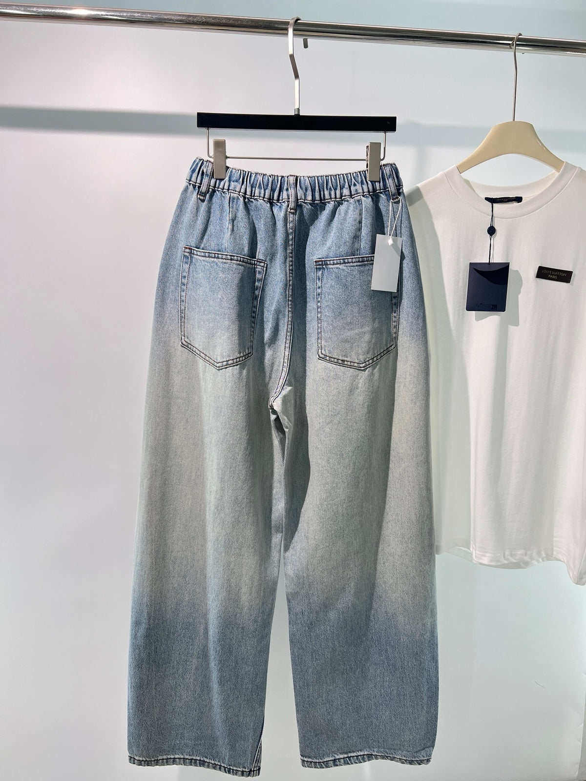 Blue Vintage Pant - FashionHype.xyz