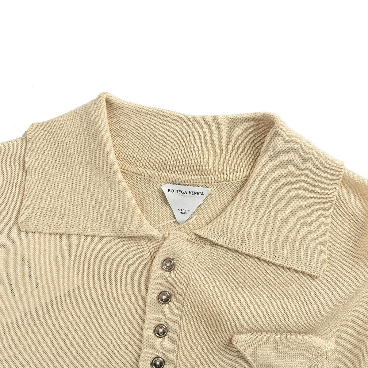 Cream yellow Polo - FashionHype.xyz