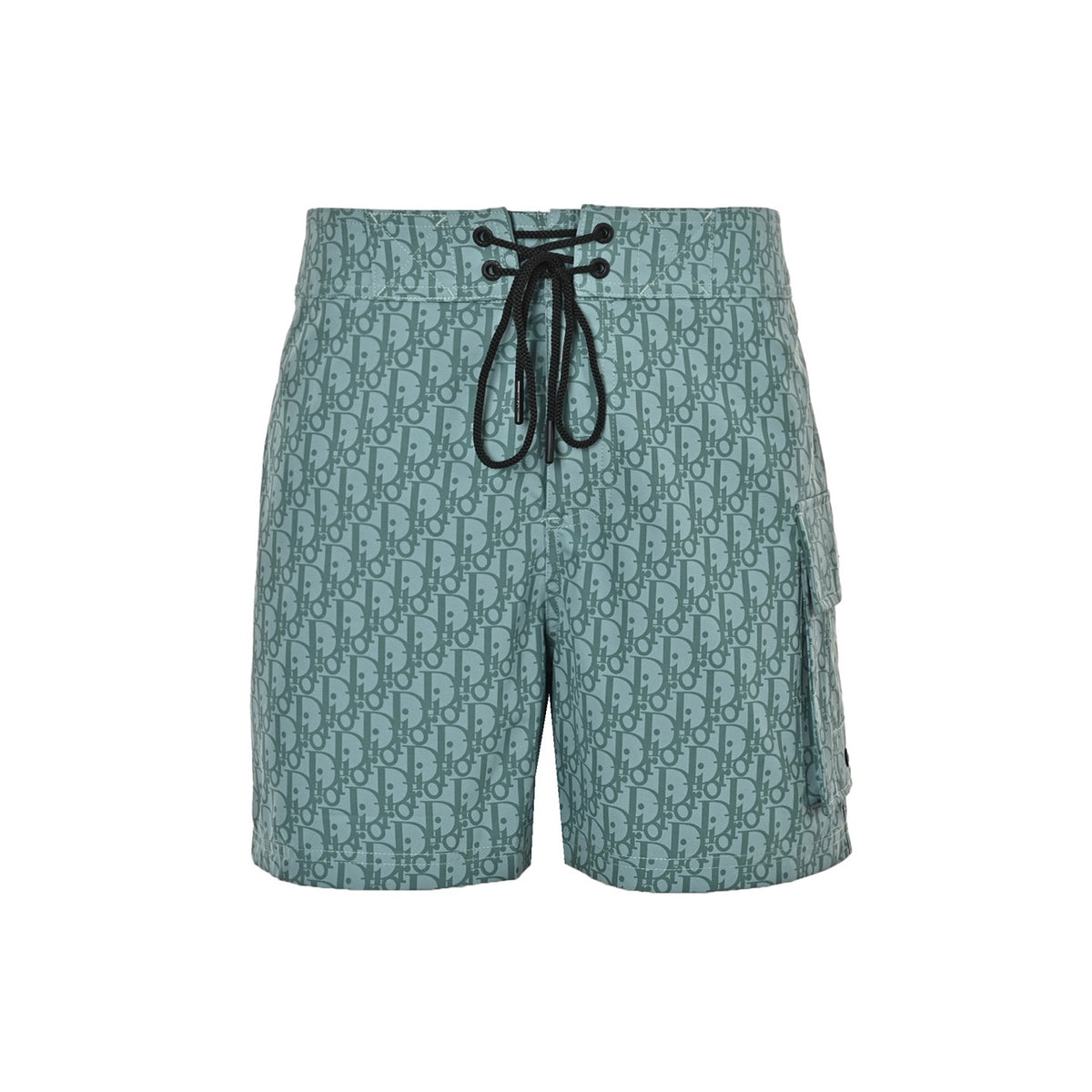 Blue and Green Short - FashionHype.xyz