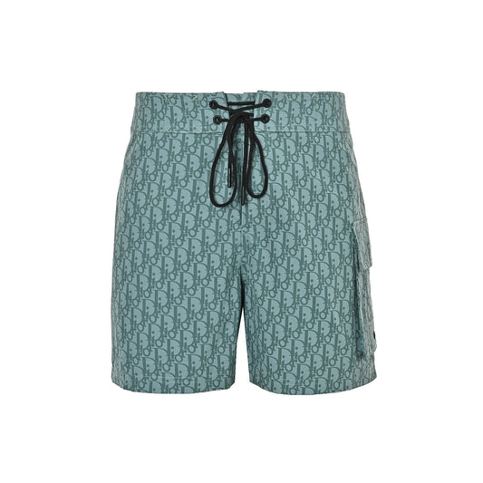 Blue and Green Short - FashionHype.xyz