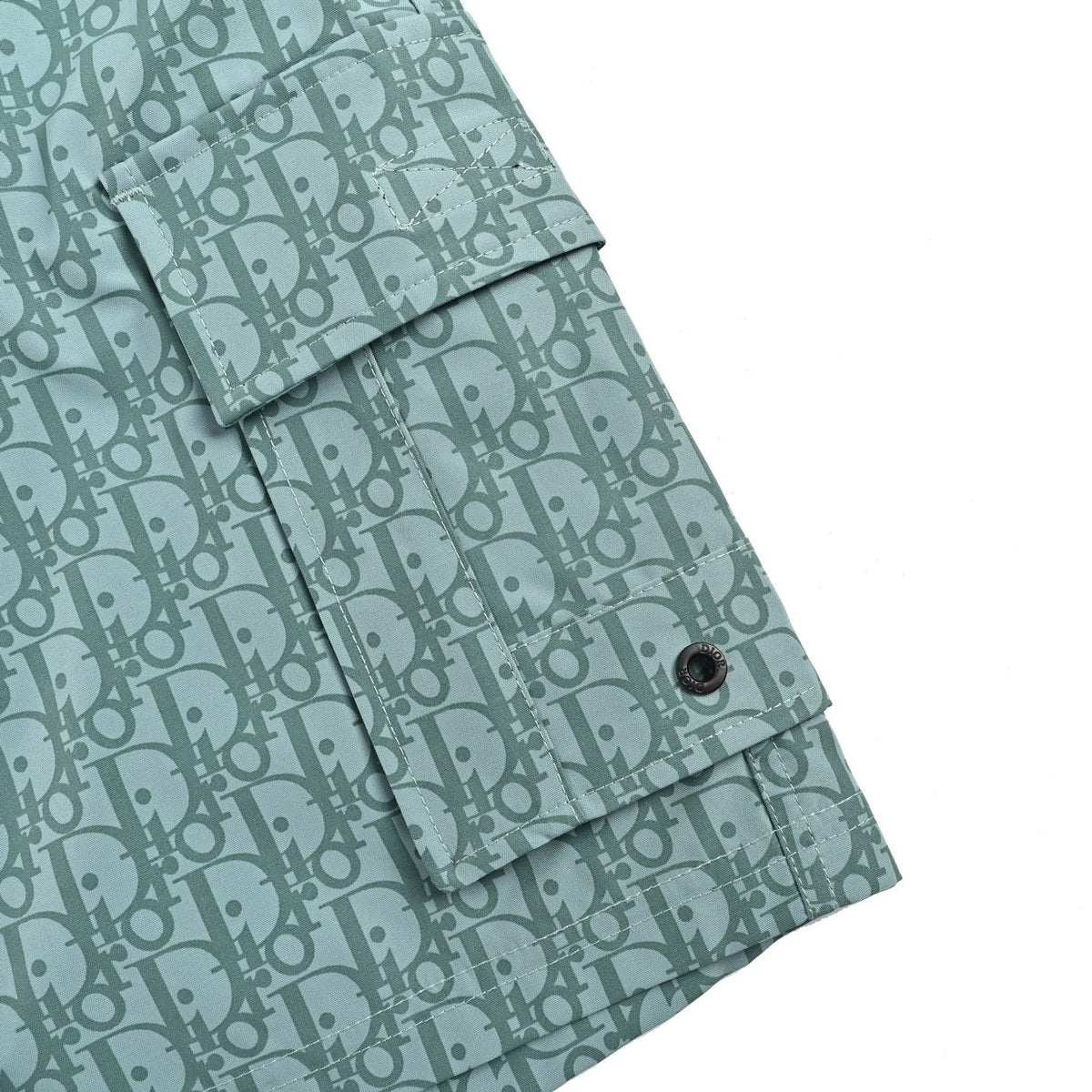 Blue and Green Short - FashionHype.xyz