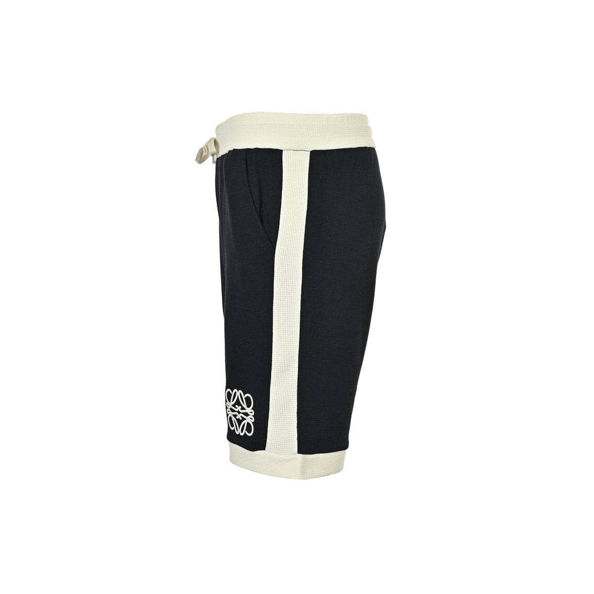 Black and Off-white Short