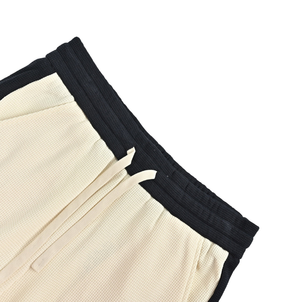 Black and Off-white Short