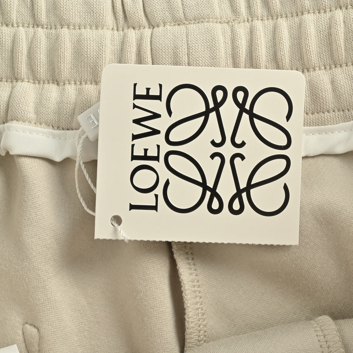 Brown and Off-white Short