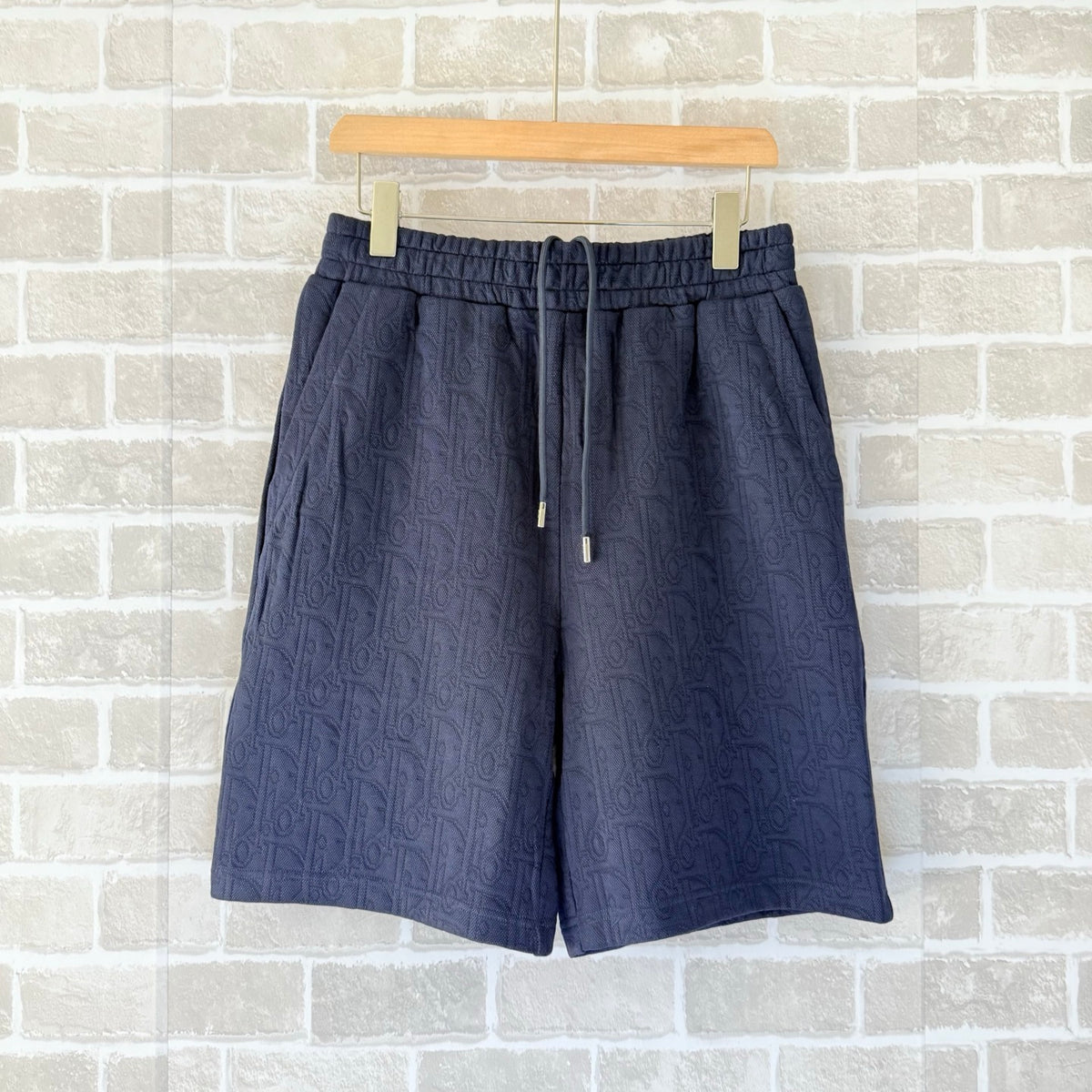 Blue and Beige Short