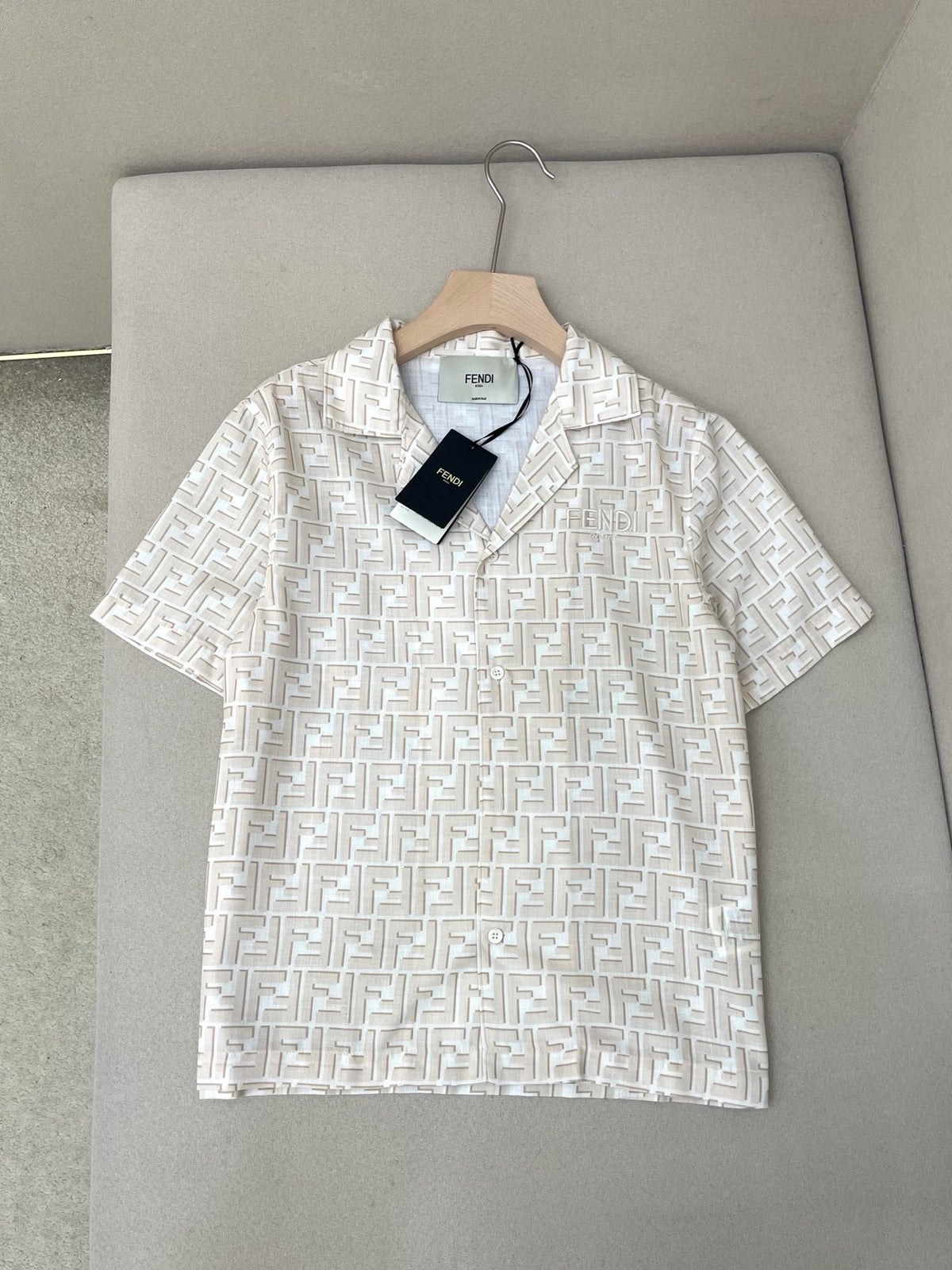 Cream White Polo - FashionHype.xyz