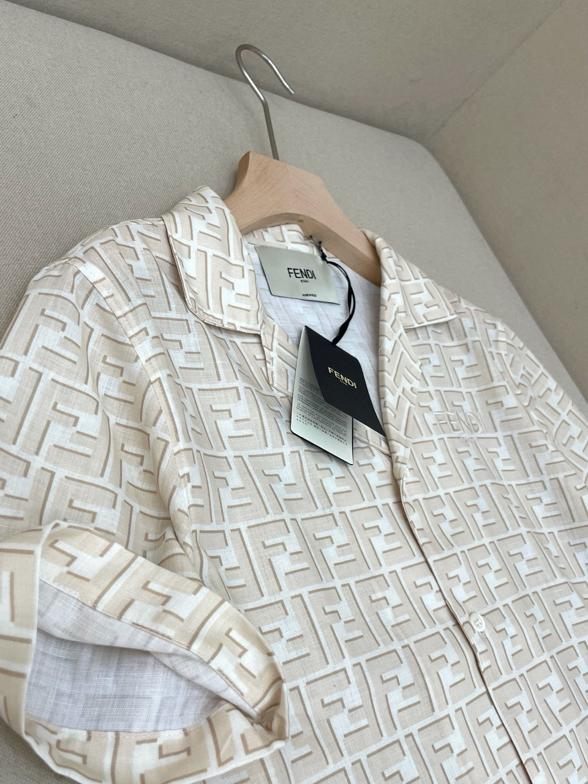 Cream White Polo - FashionHype.xyz