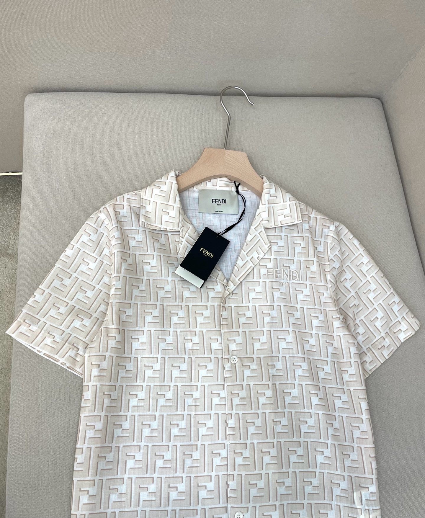 Cream White Polo - FashionHype.xyz