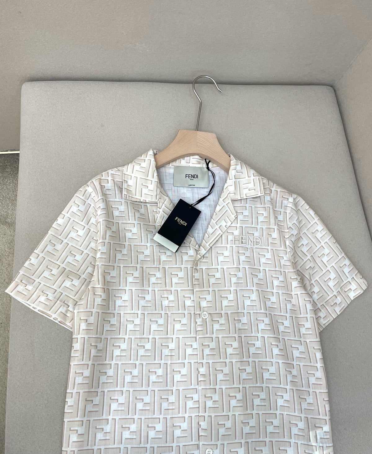 Cream White Polo - FashionHype.xyz
