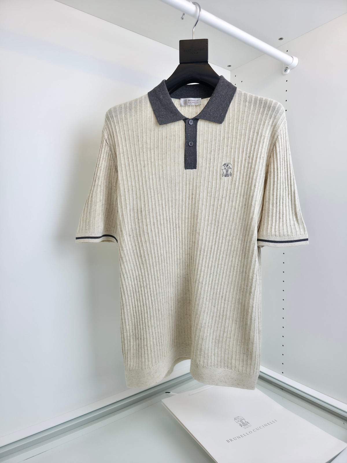 Brown and Grey Polo - Size 54