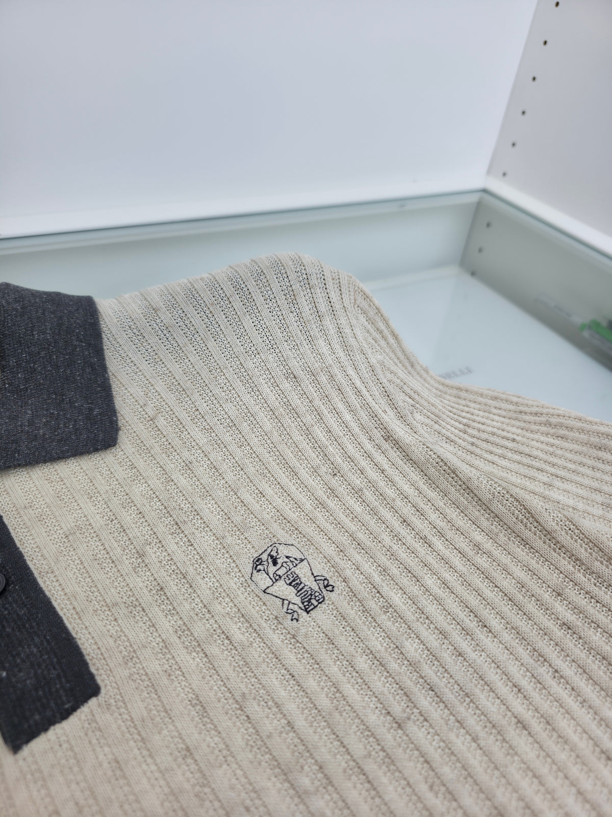 Brown and Grey Polo - Size 54