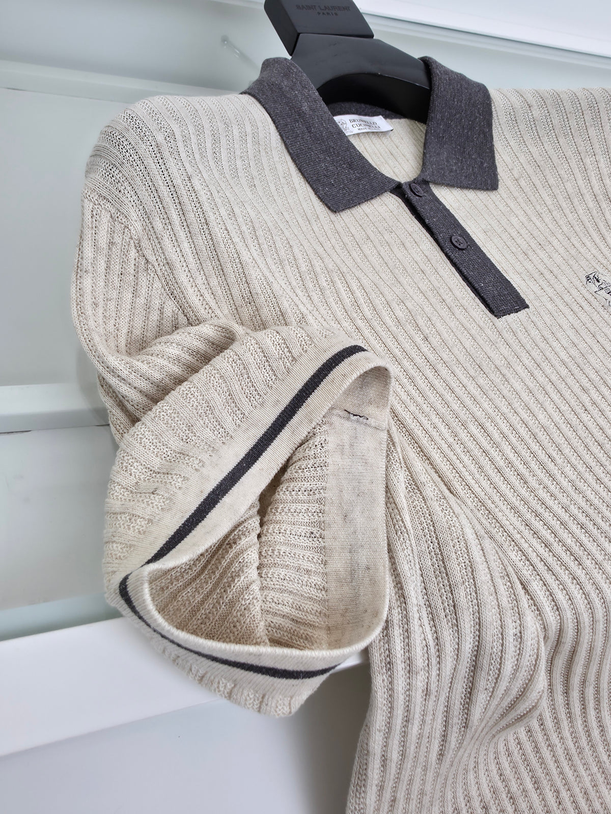Brown and Grey Polo - Size 54