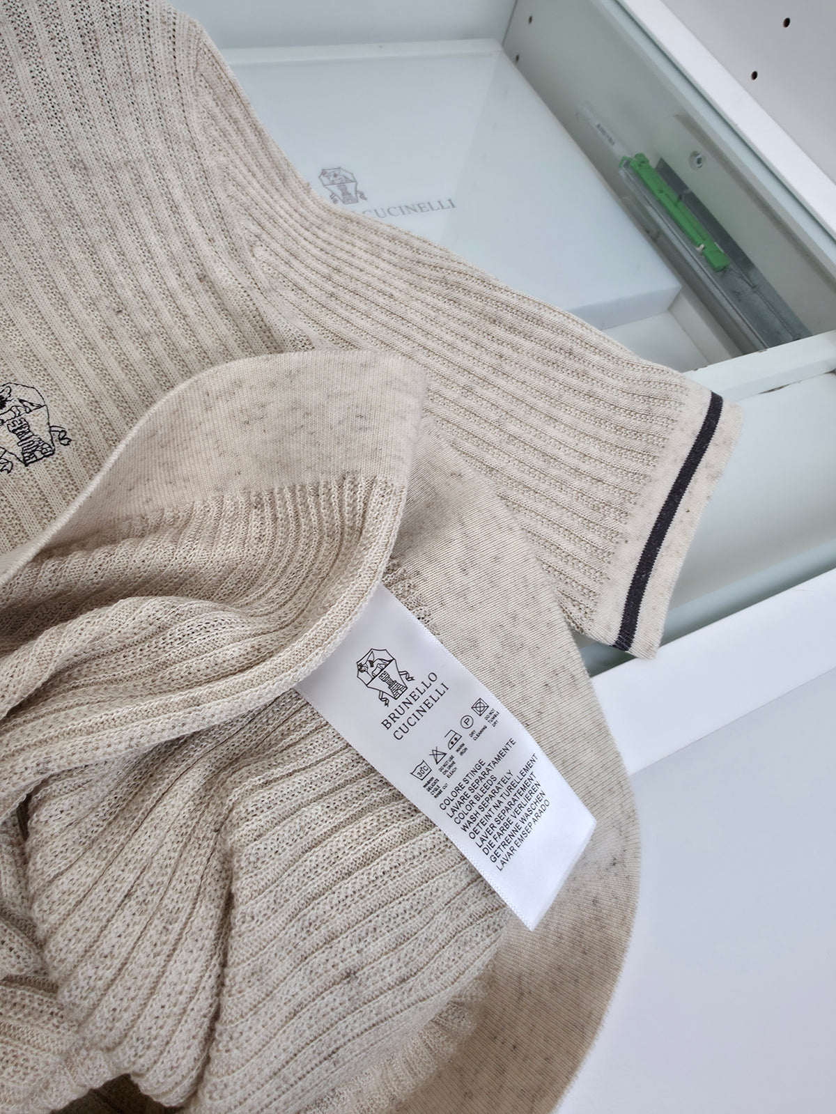 Brown and Grey Polo - Size 54