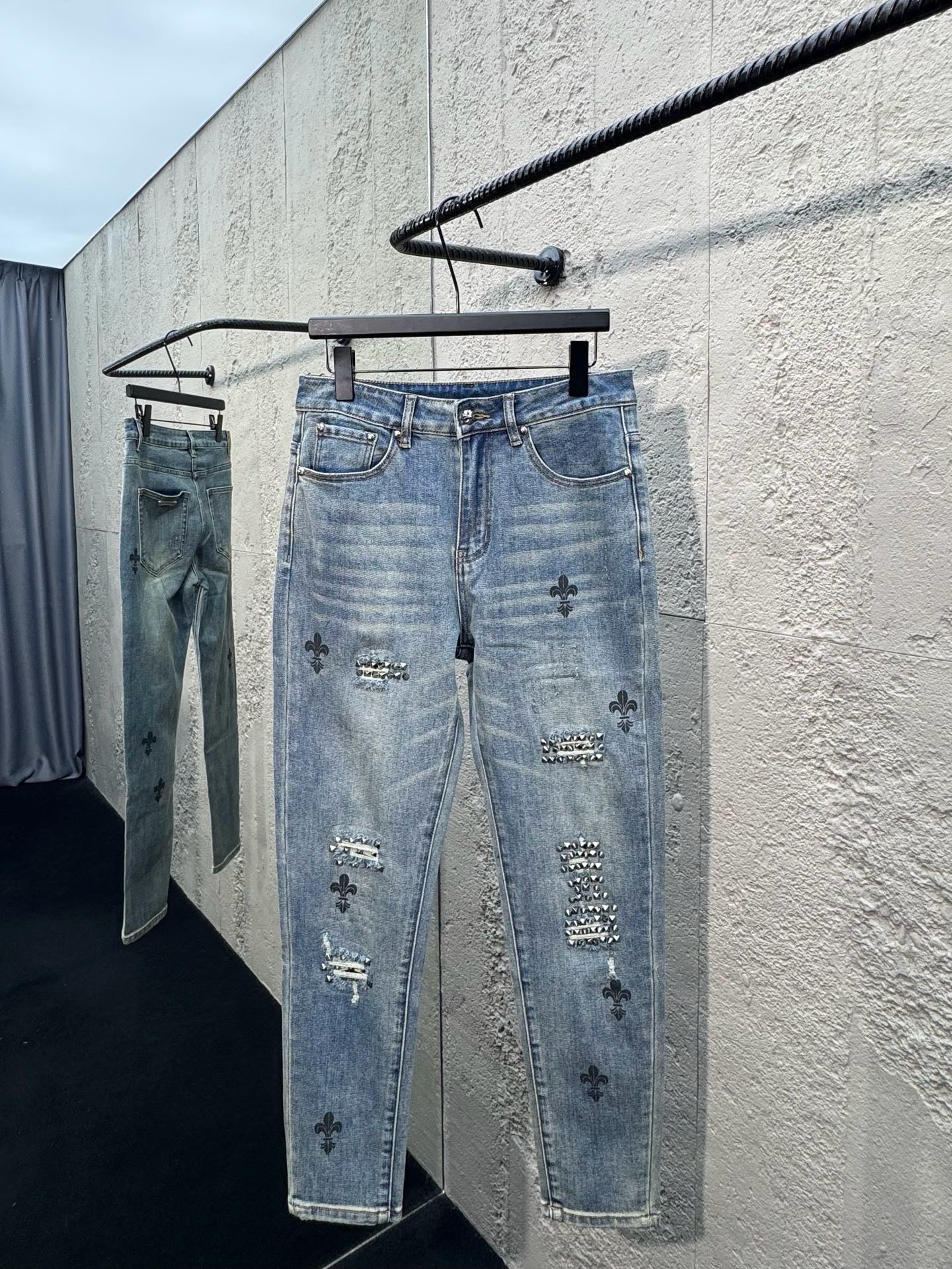 Blue Pant - FashionHype.xyz