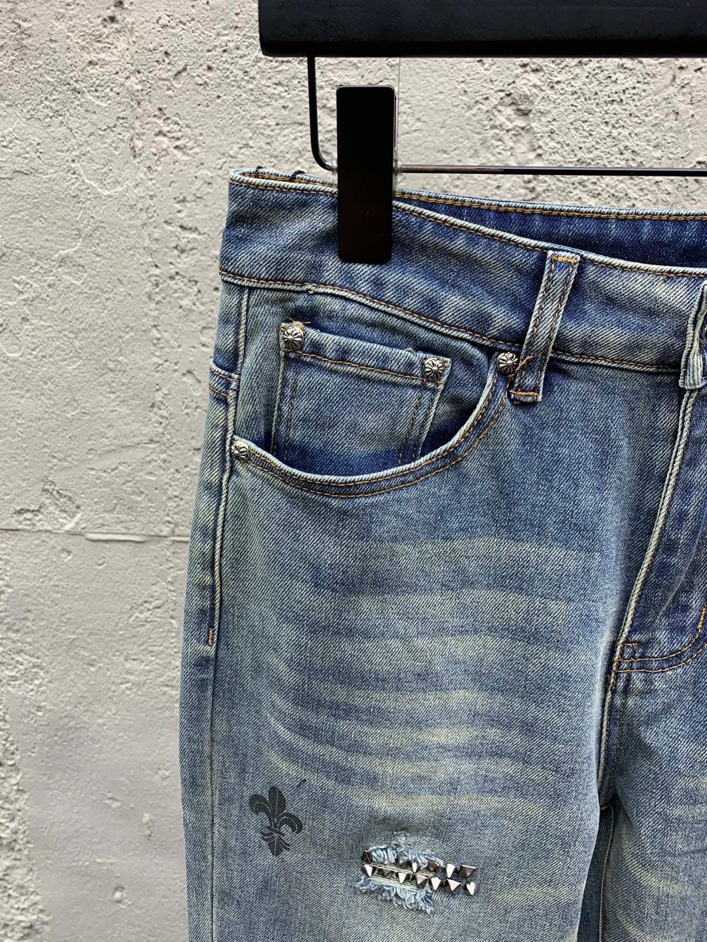 Blue Pant - FashionHype.xyz