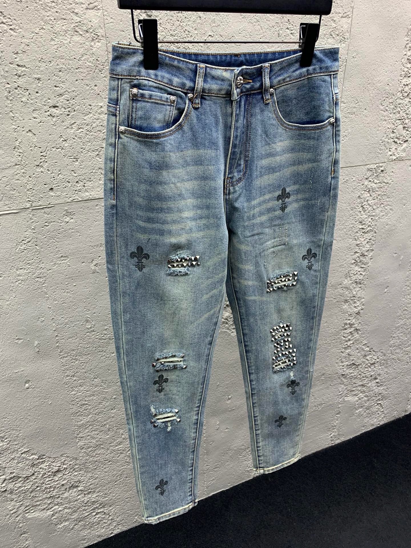 Blue Pant - FashionHype.xyz
