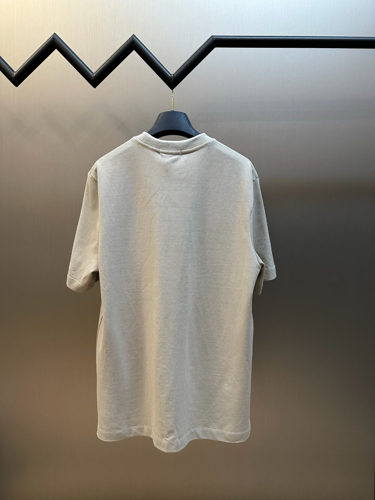 Grey and Brown T-Shirt - FashionHype.xyz