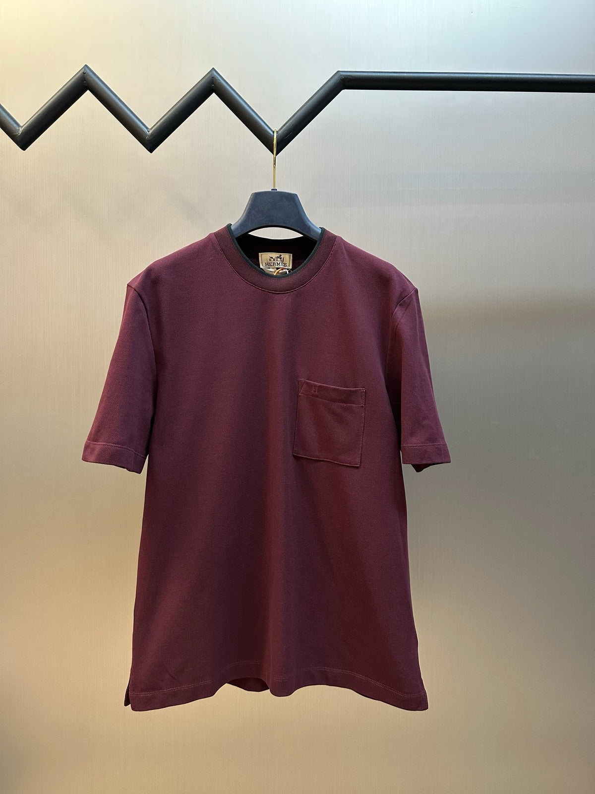 Grey and Brown T-Shirt - FashionHype.xyz
