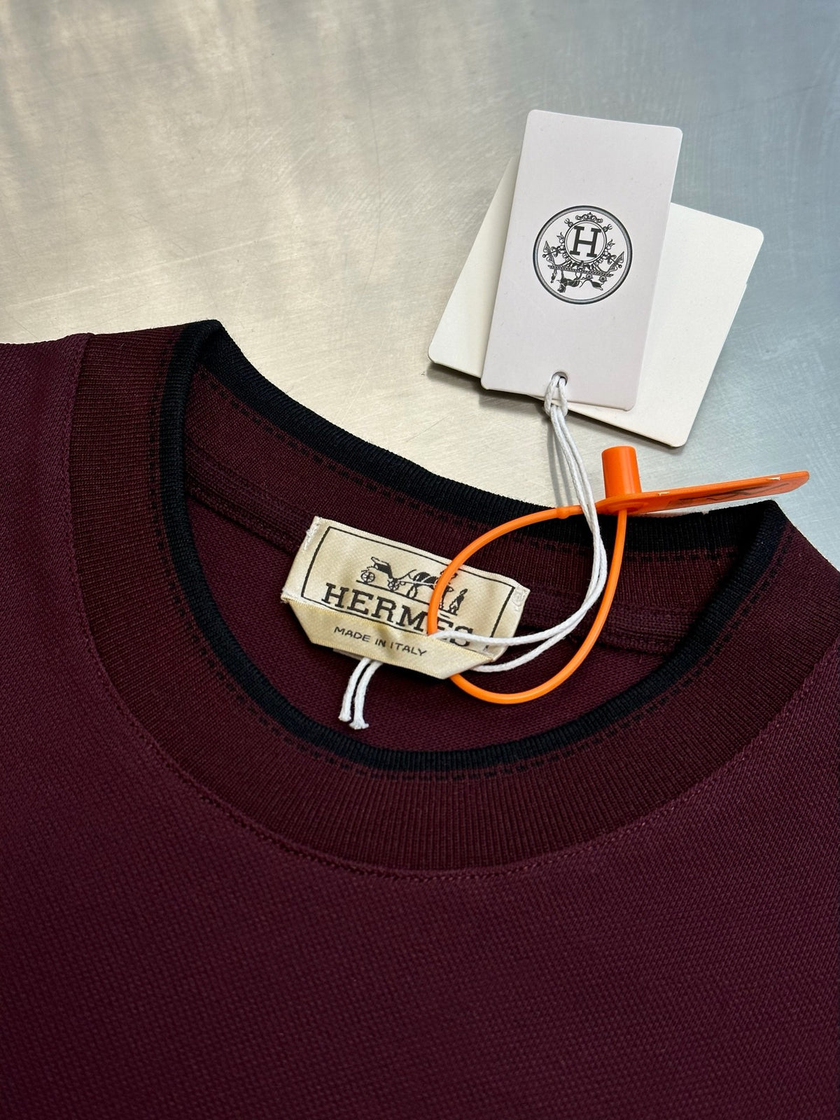 Grey and Brown T-Shirt - FashionHype.xyz