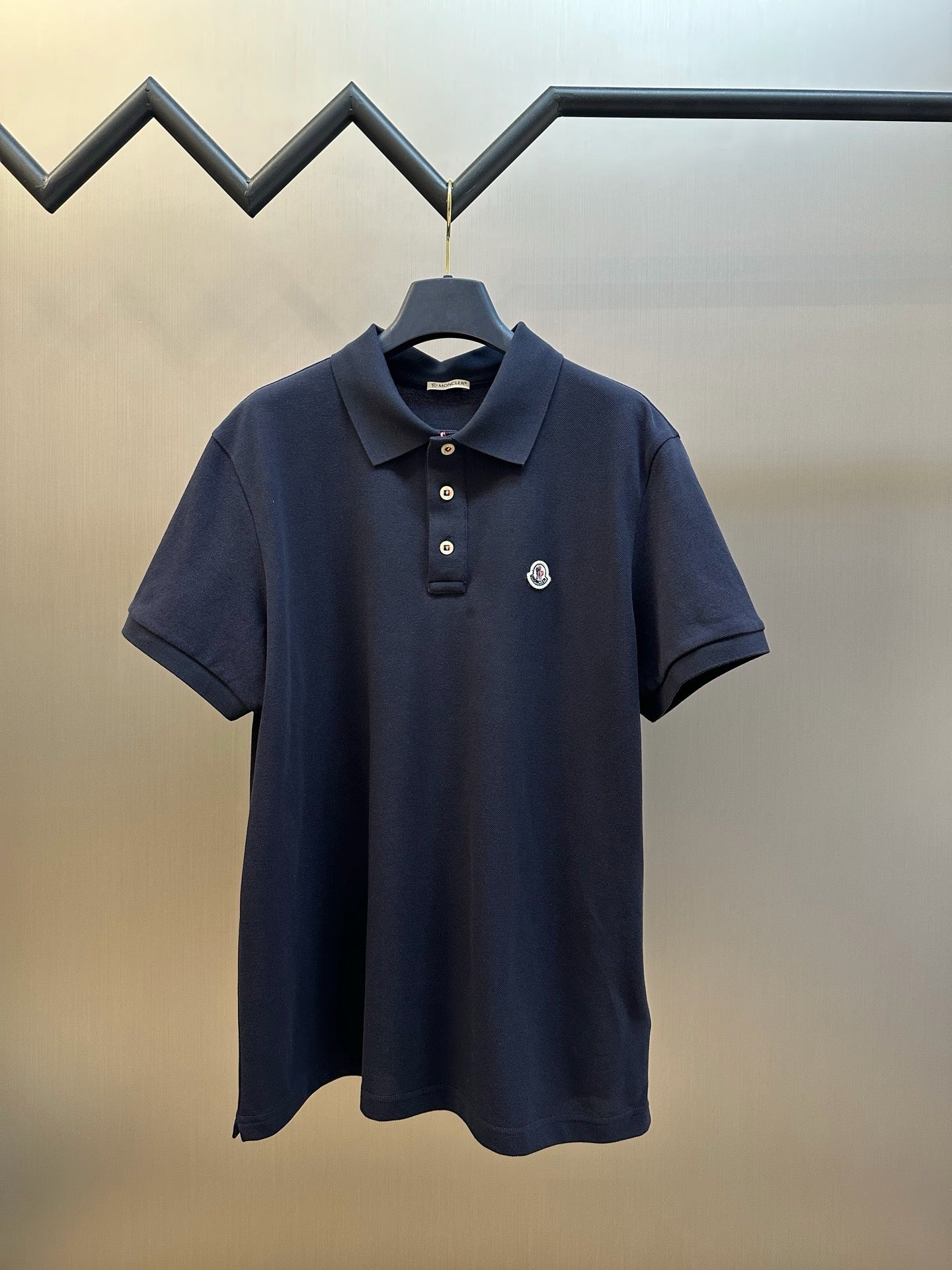 Black and Grey Polo - FashionHype.xyz
