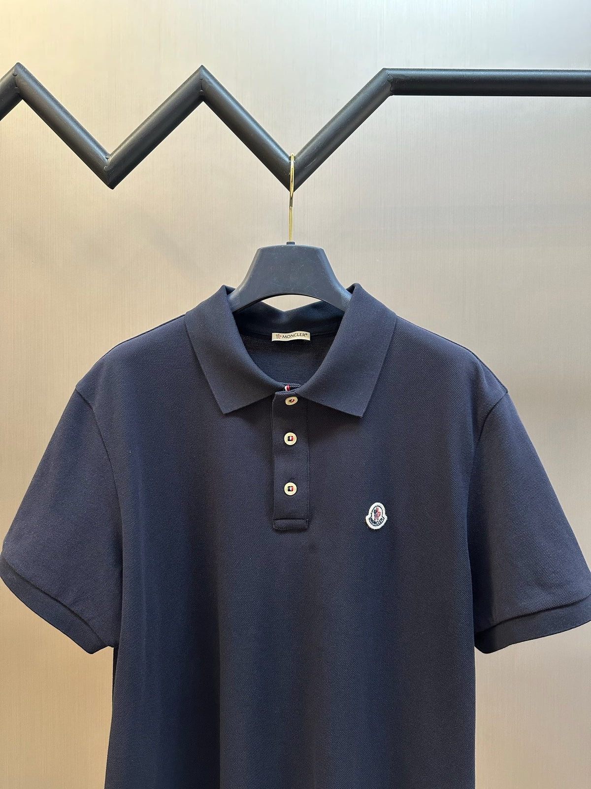 Black and Grey Polo - FashionHype.xyz