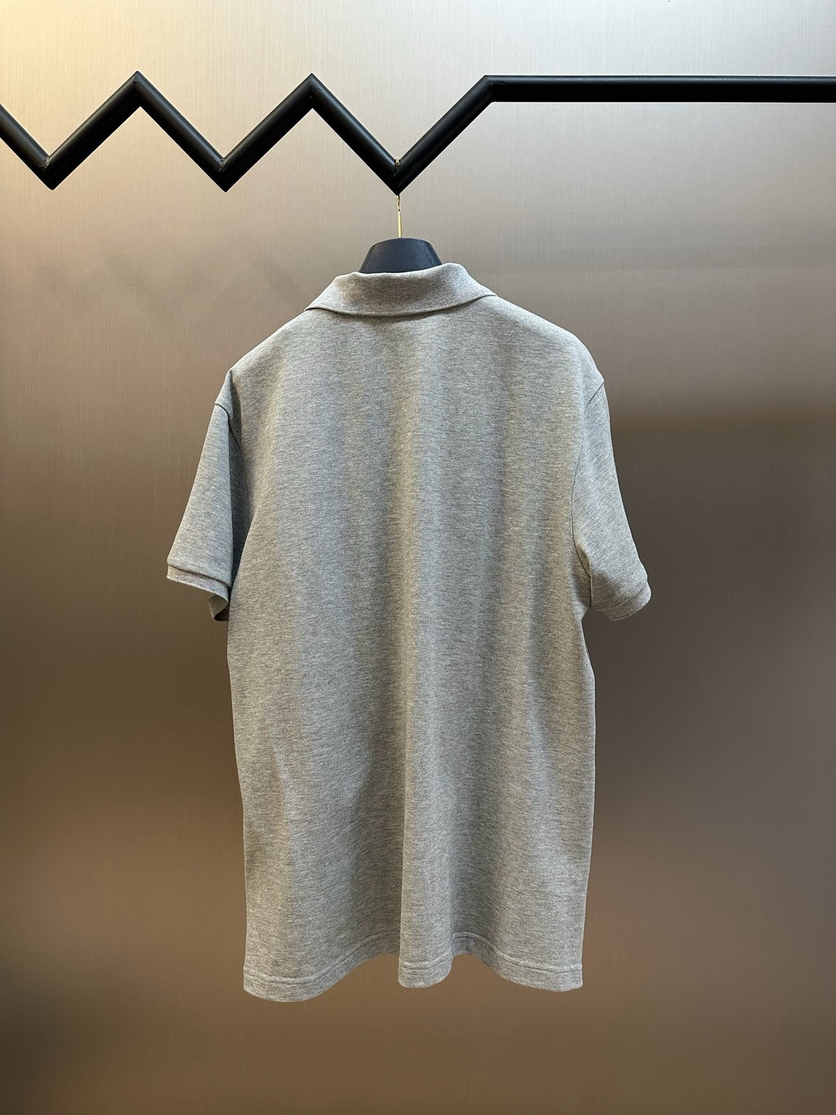 Black and Grey Polo - FashionHype.xyz