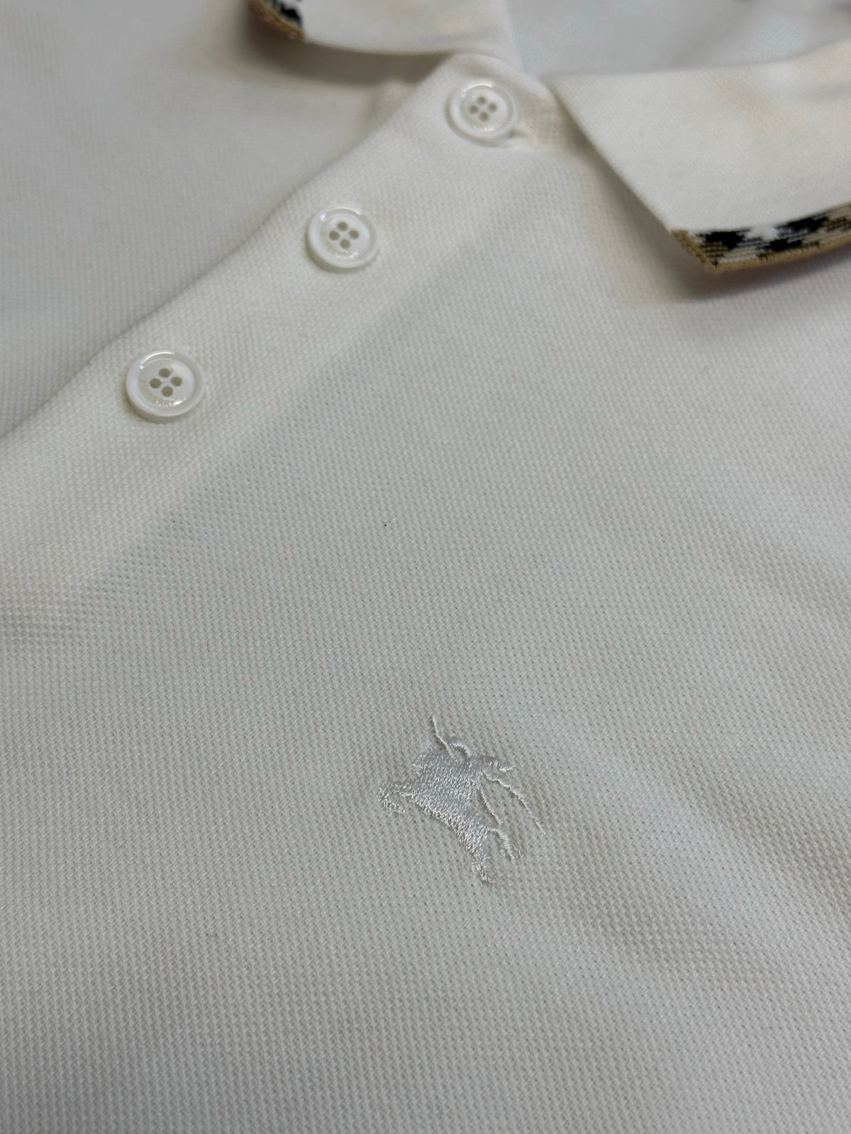 Black and White Polo