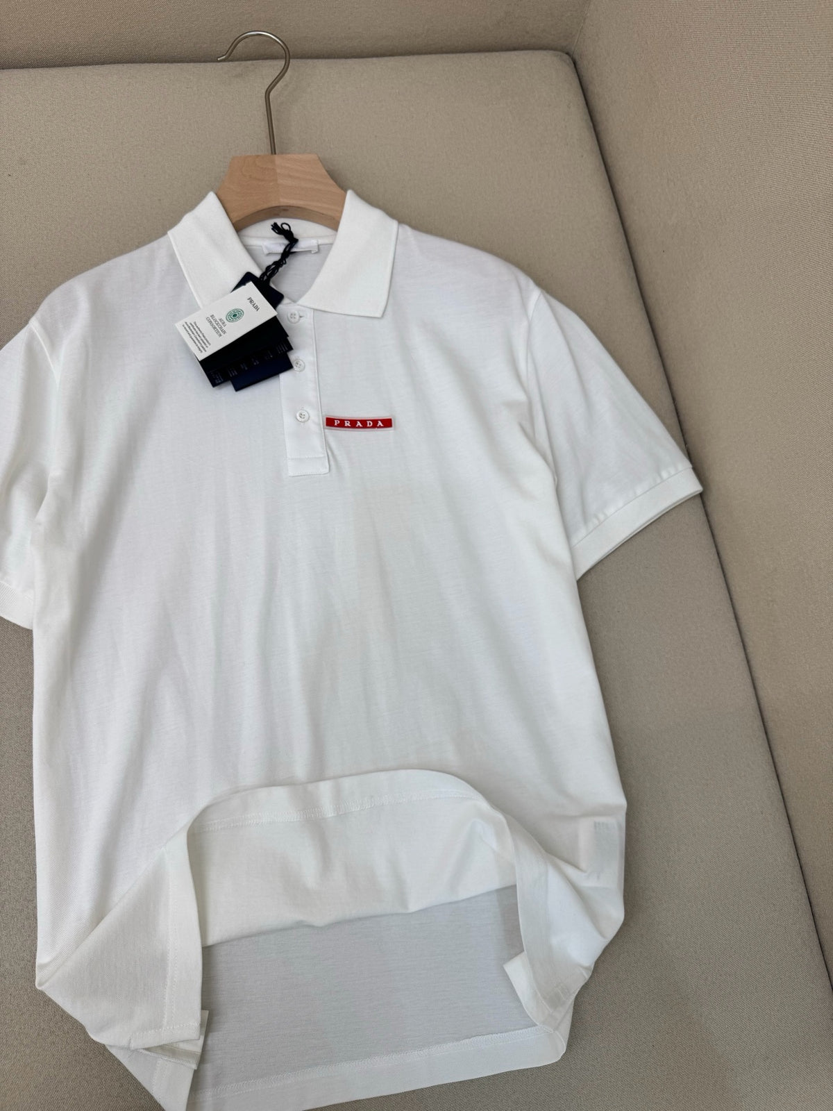 Black and White Polo