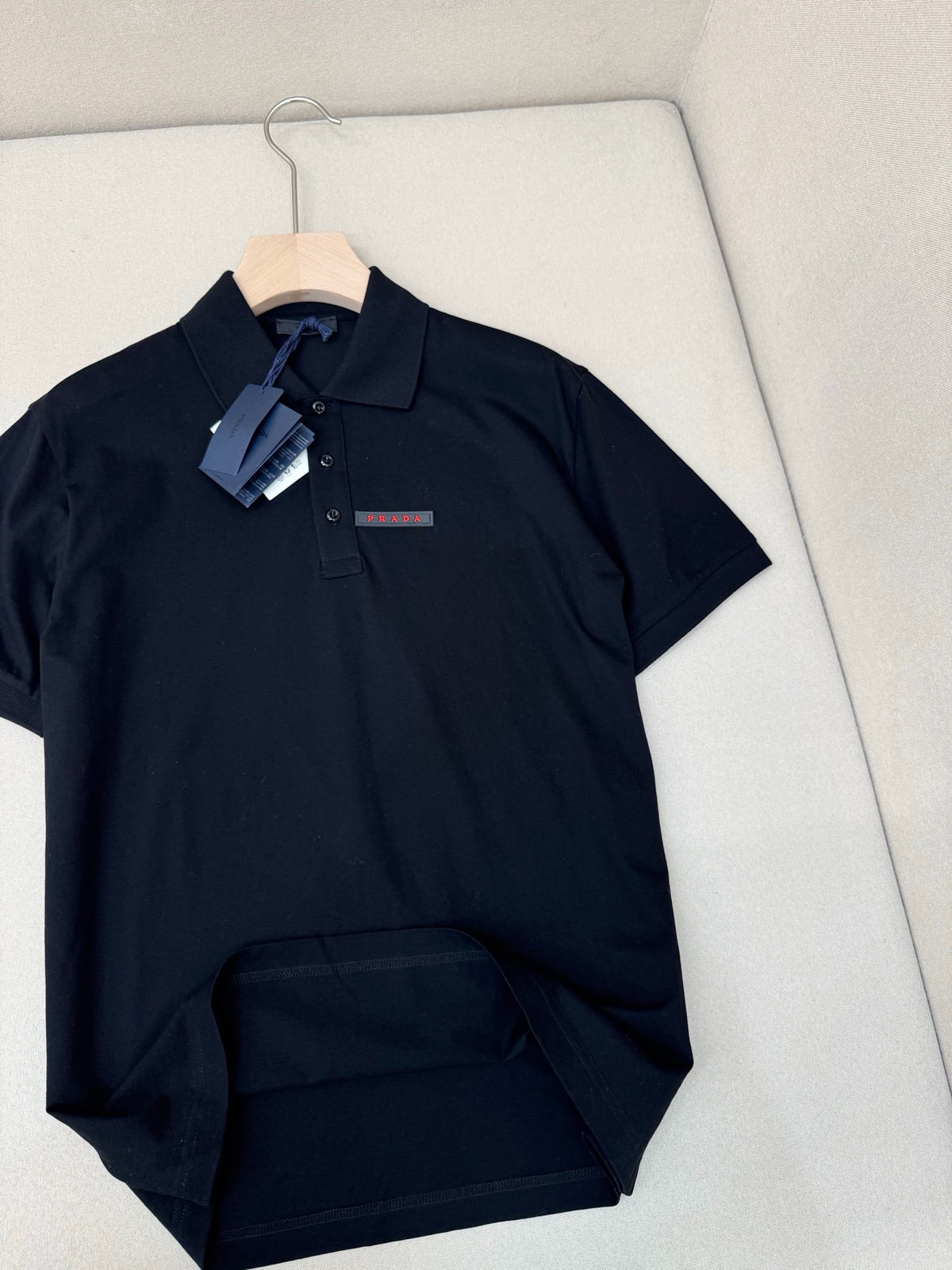 Black and White Polo