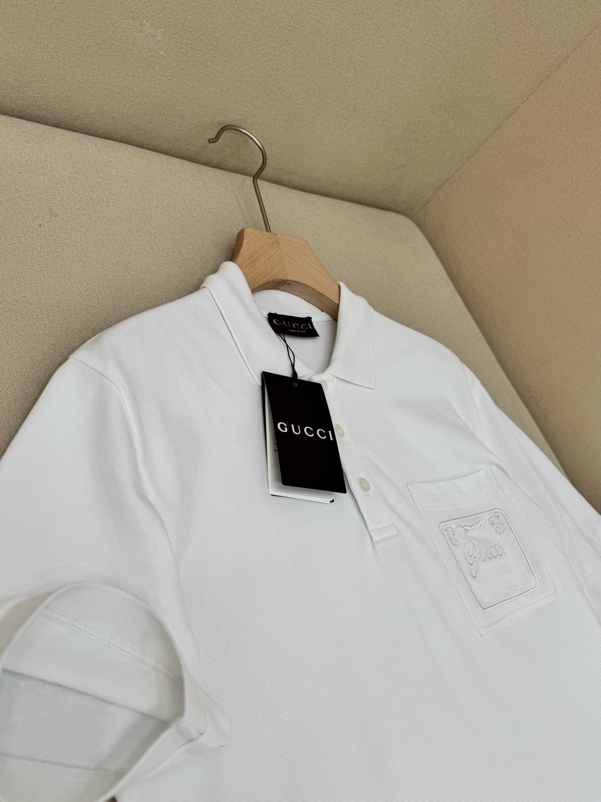 Black and White Polo