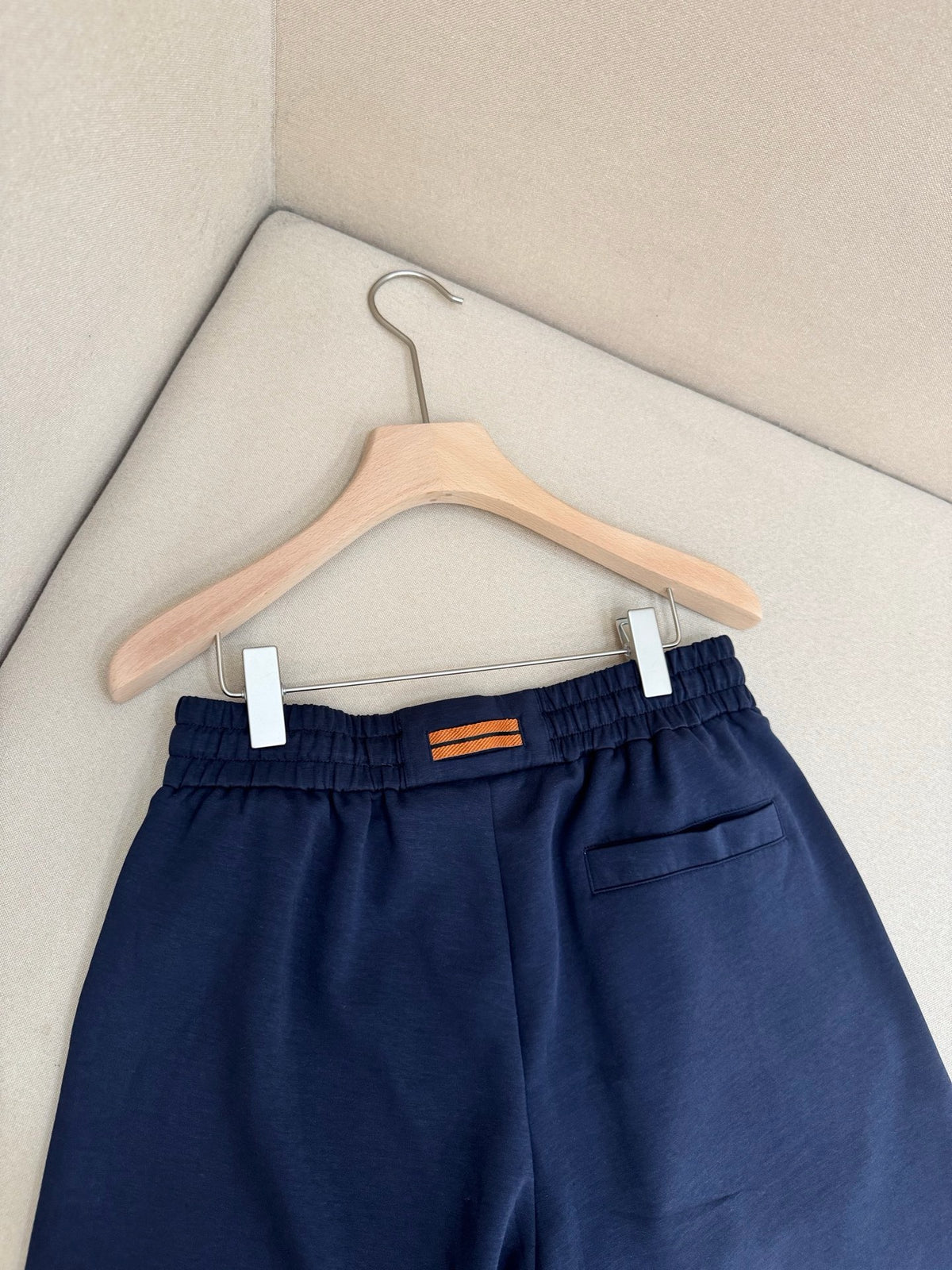 White and Blue Short