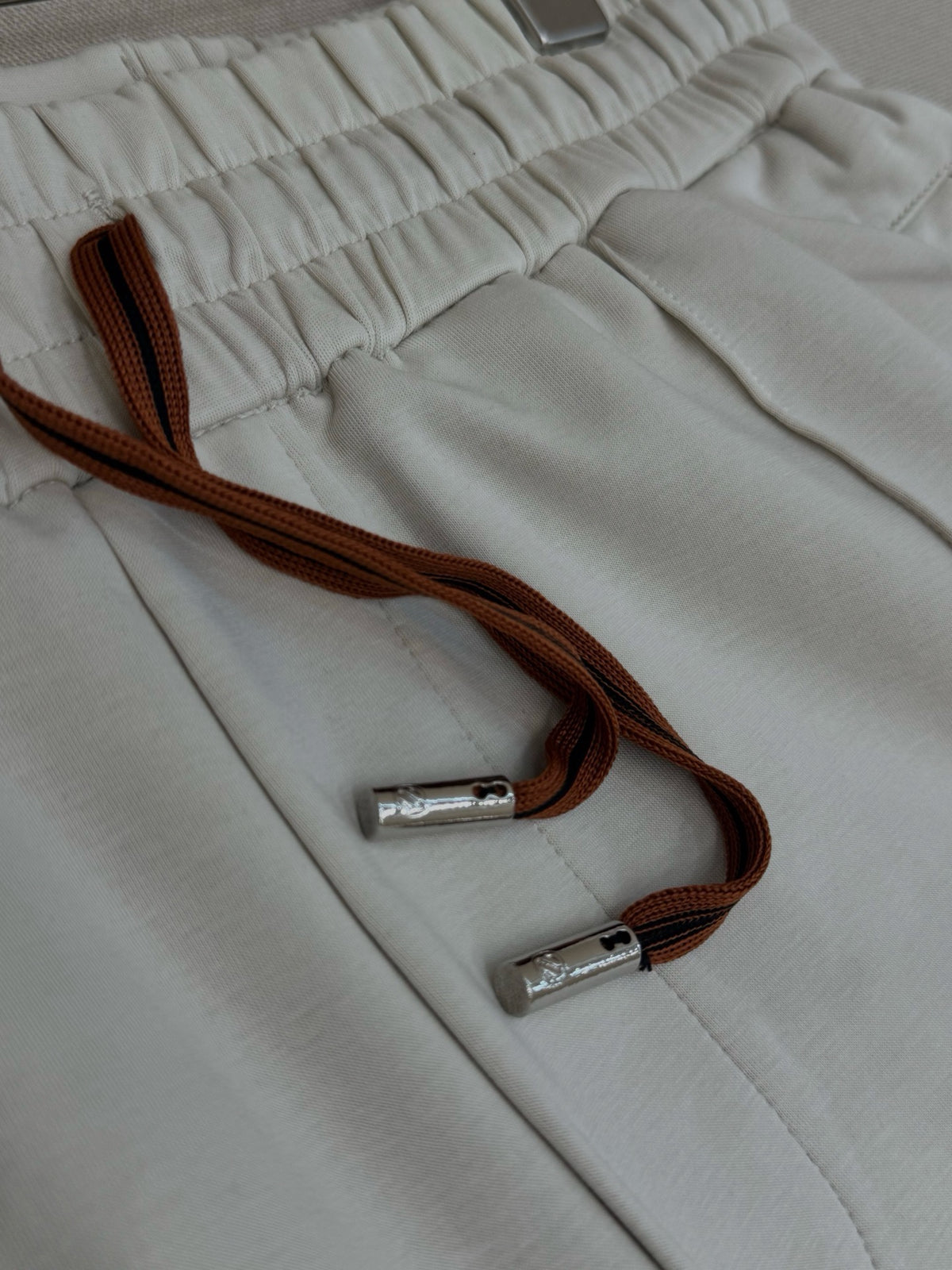 White and Blue Short