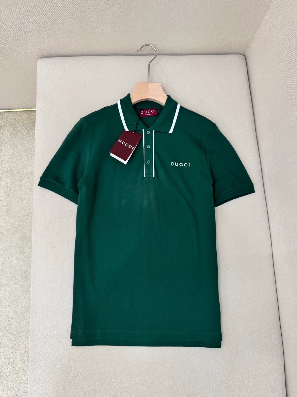 Blue and Green Polo