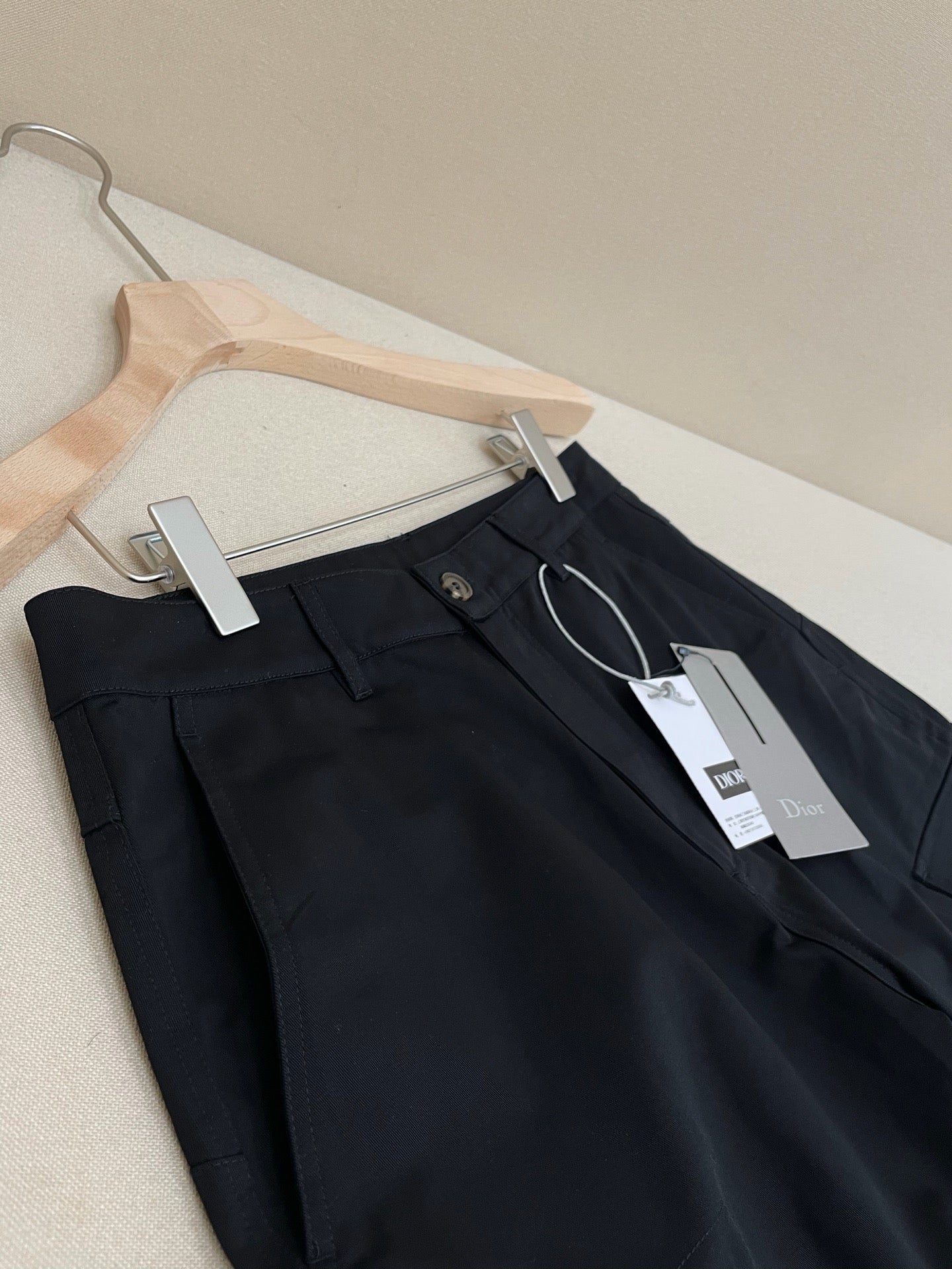 Black and Beige Short - FashionHype.xyz