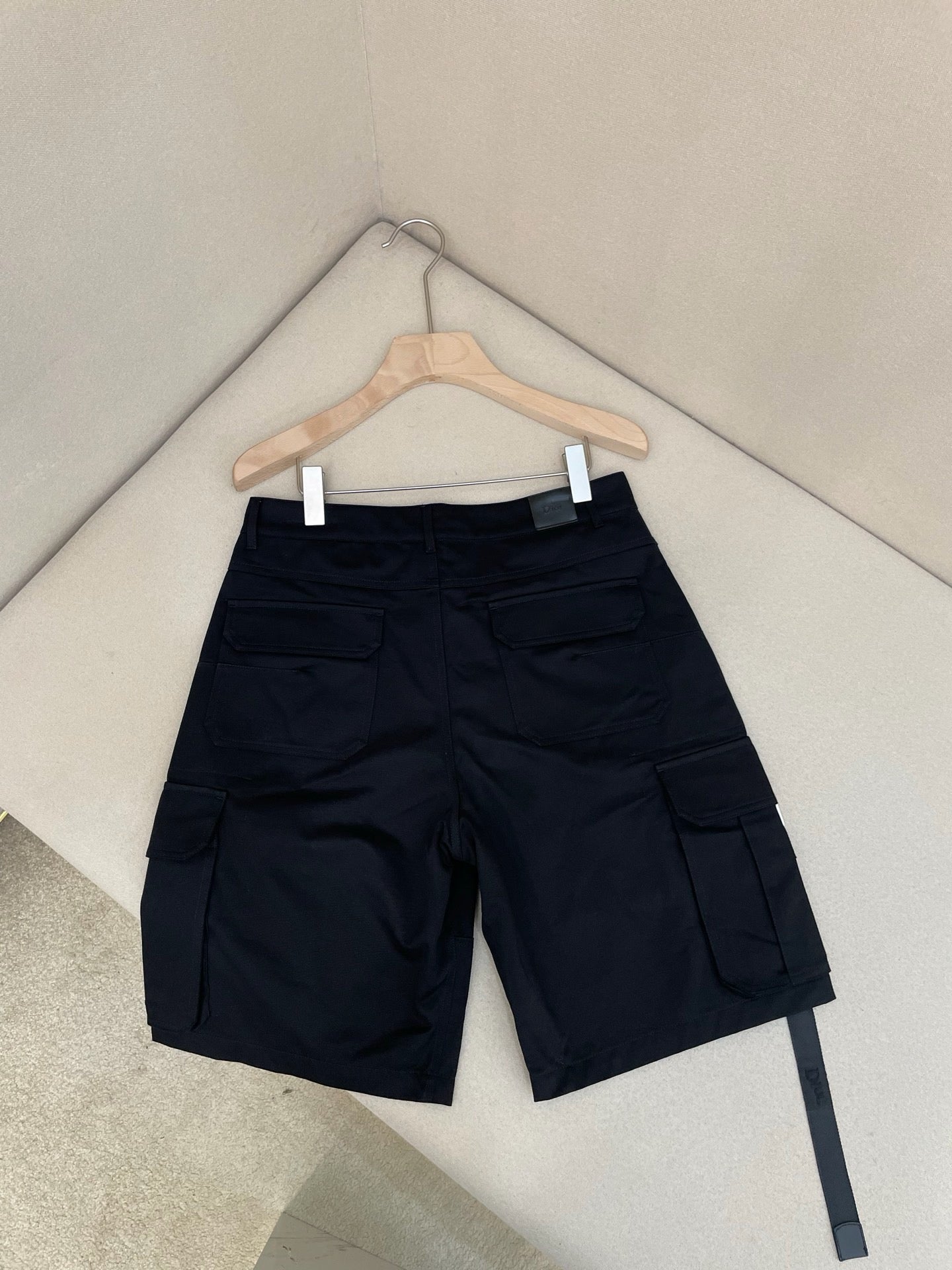 Black and Beige Short - FashionHype.xyz