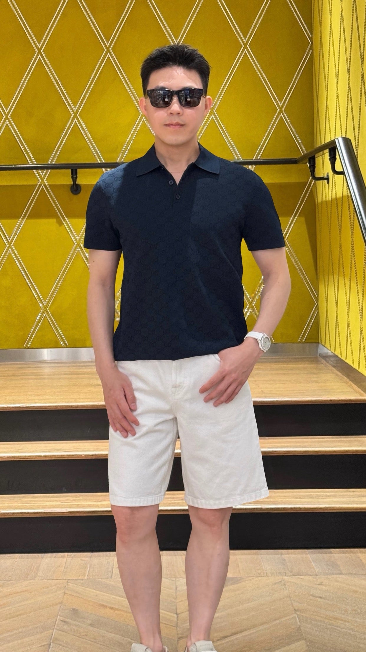 Blue Polo - FashionHype.xyz