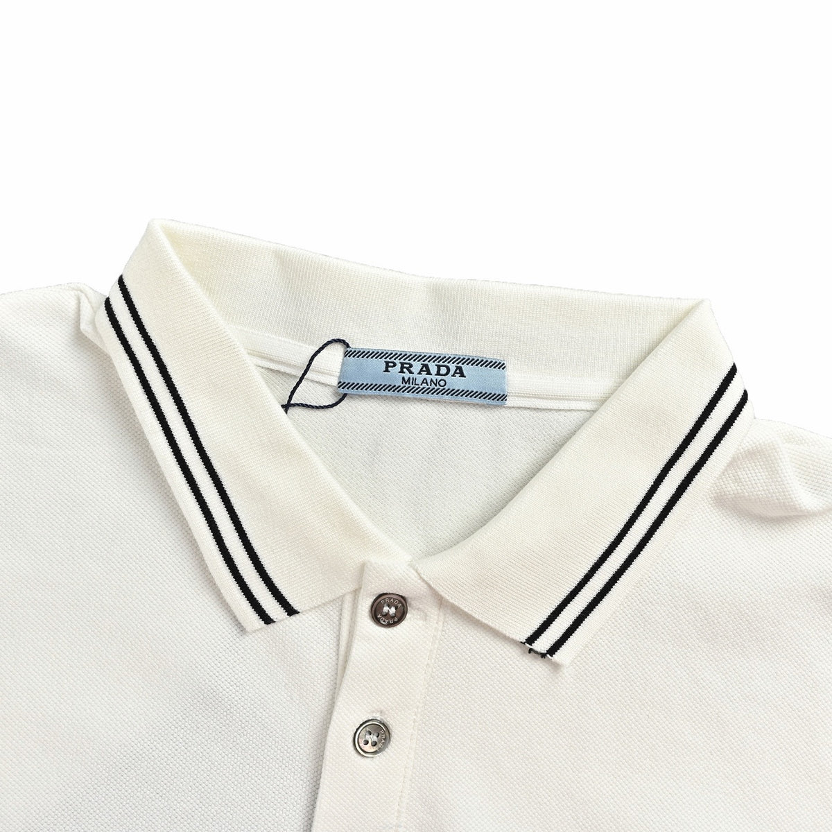 Black and White Polo