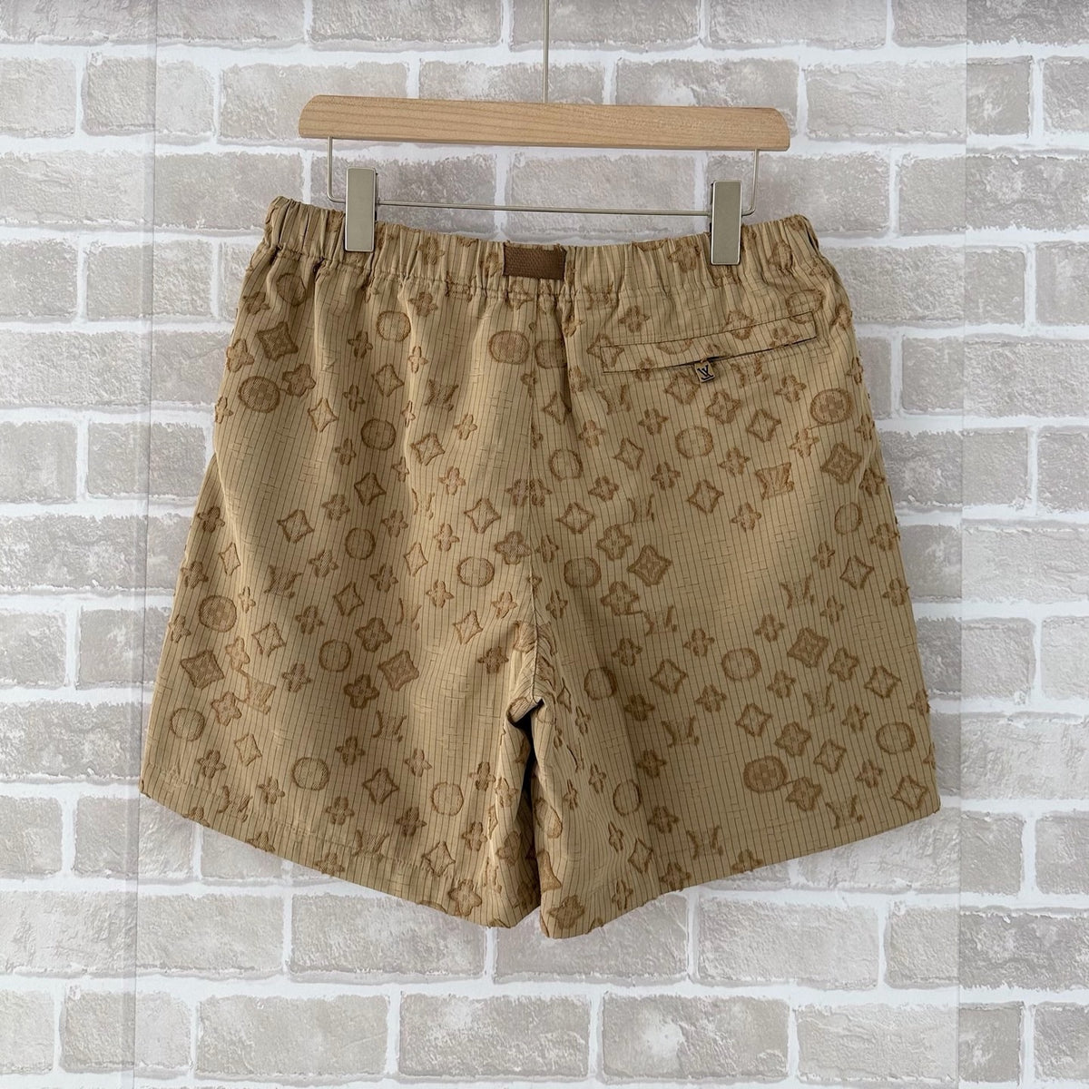 Beige Shorts