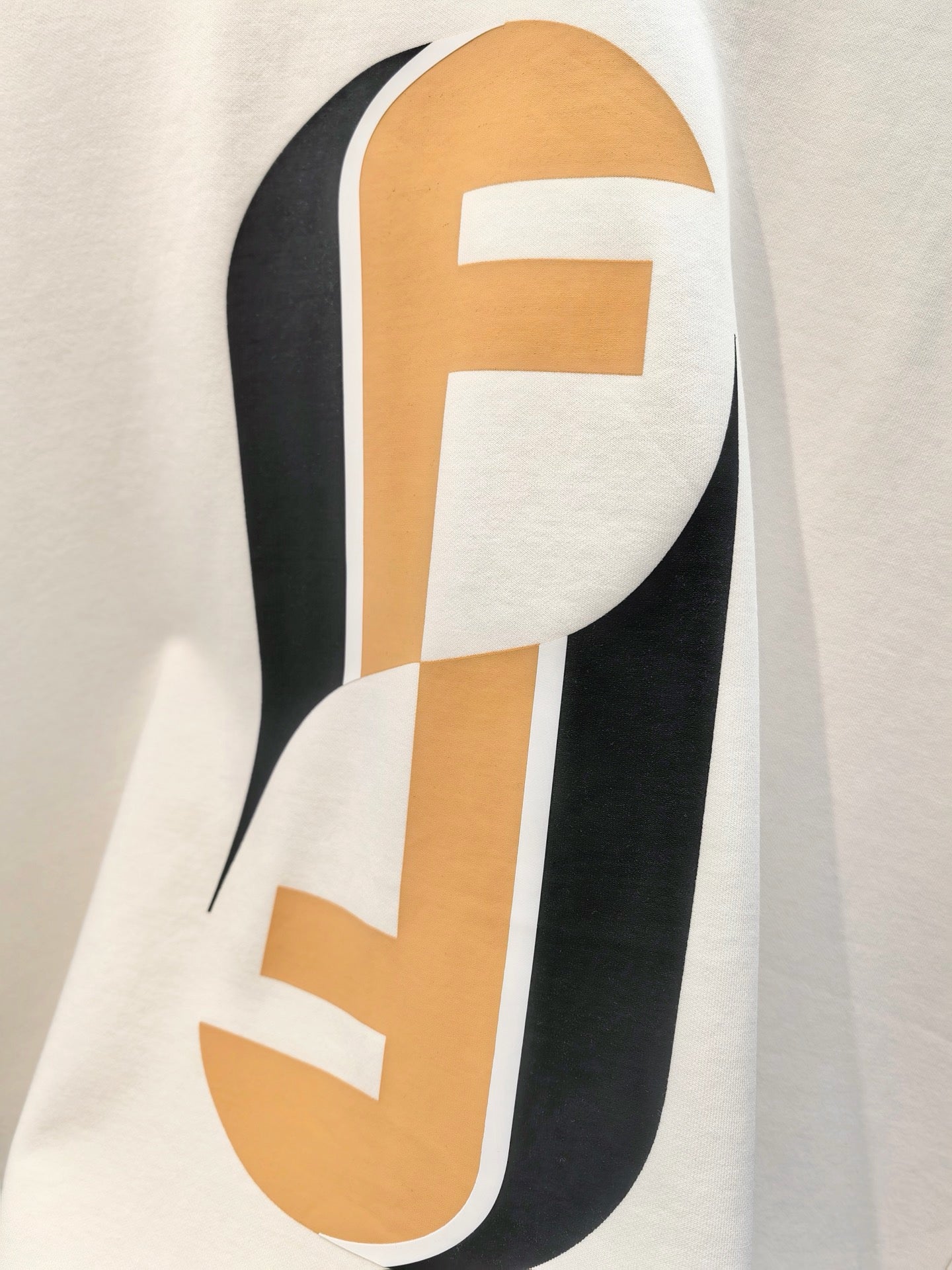 Cream T-shirt - FashionHype.xyz
