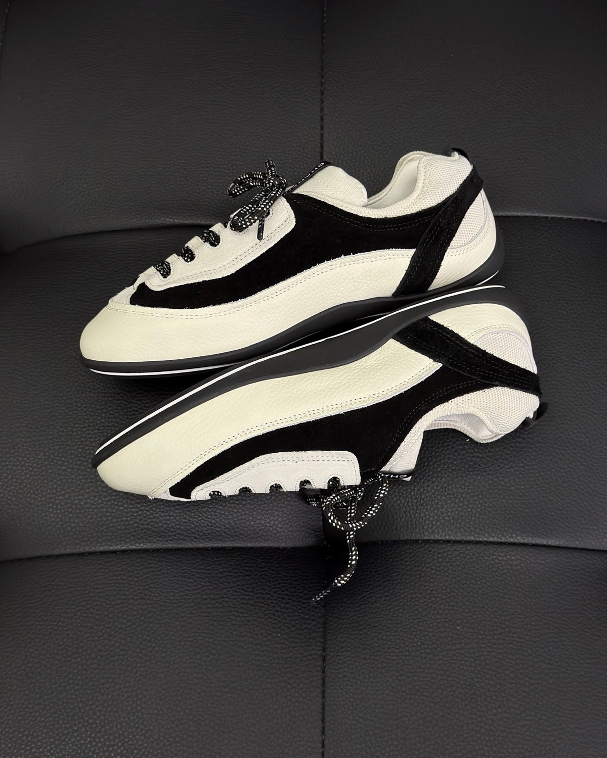 Black and White Shoes
