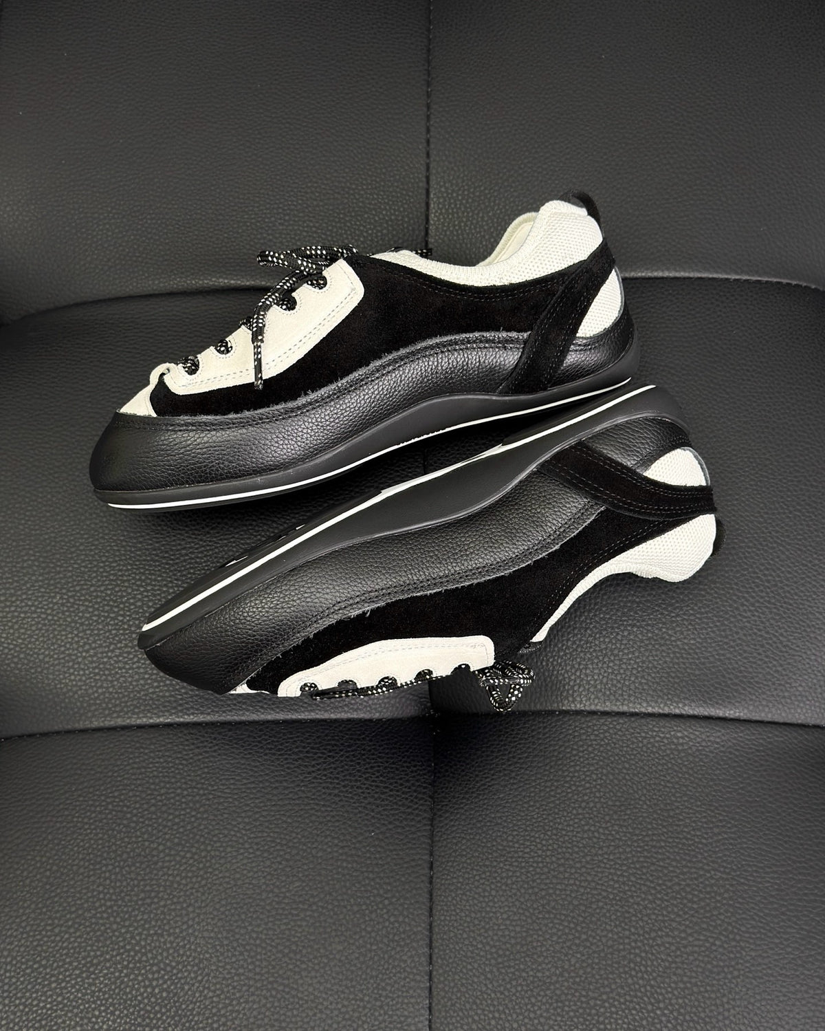 Black and White Shoes