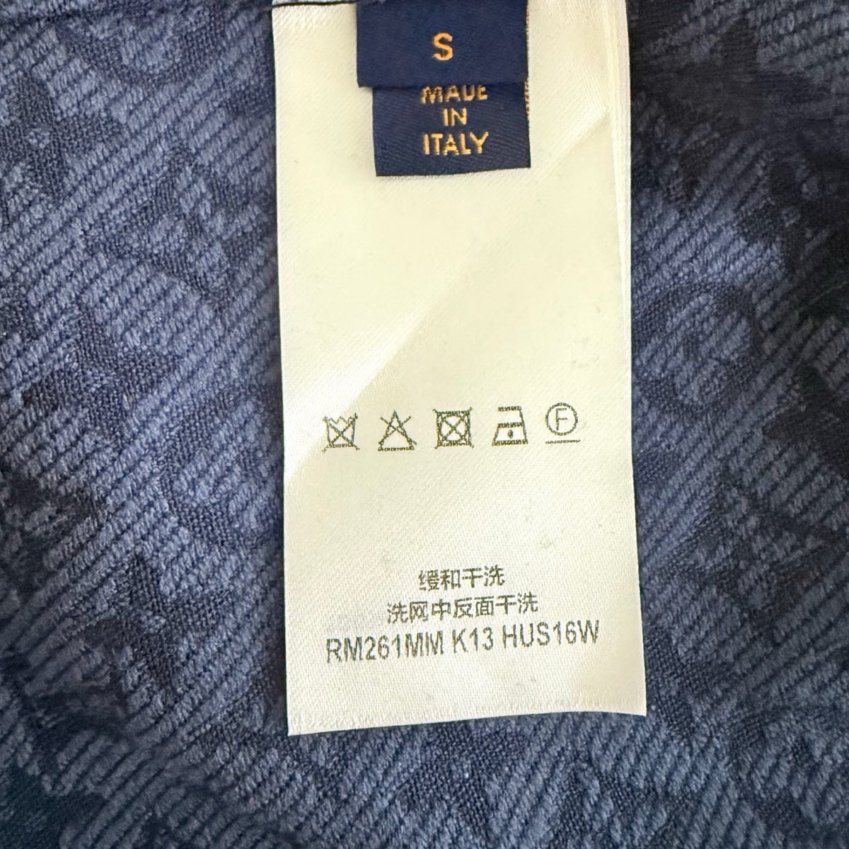 Deep Blue Shirt