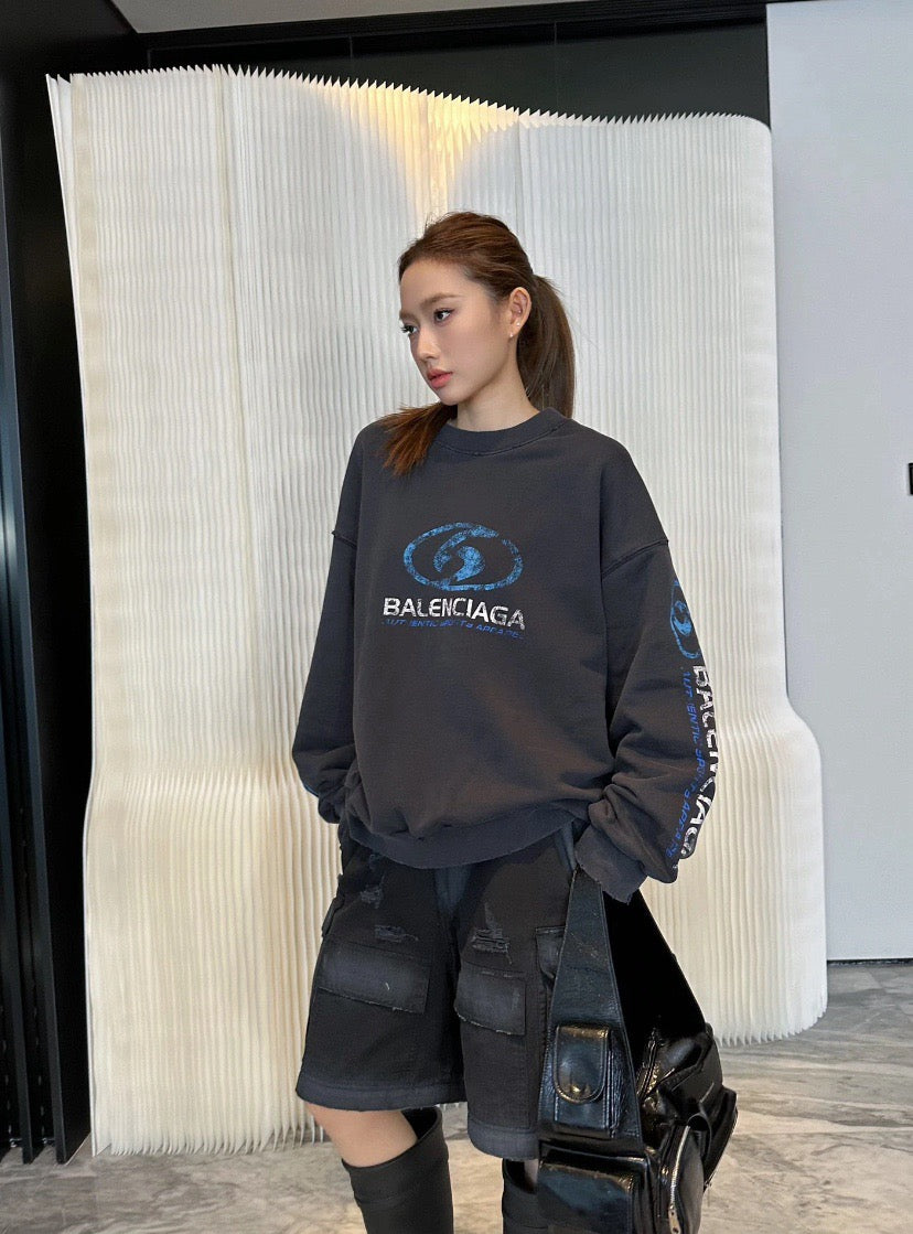 Washed Black Sweatshirt