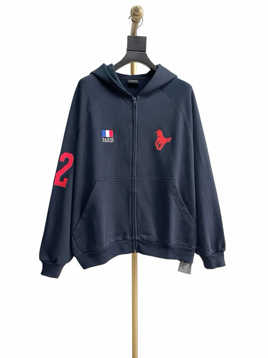 Dark Blue Hoodie