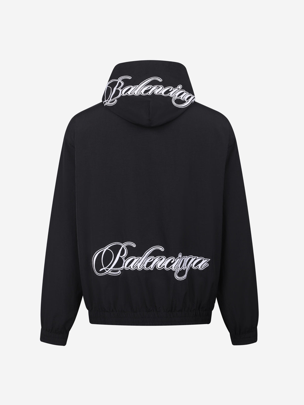 Black Reversible Hoodie