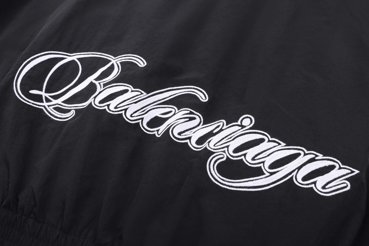 Black Reversible Hoodie