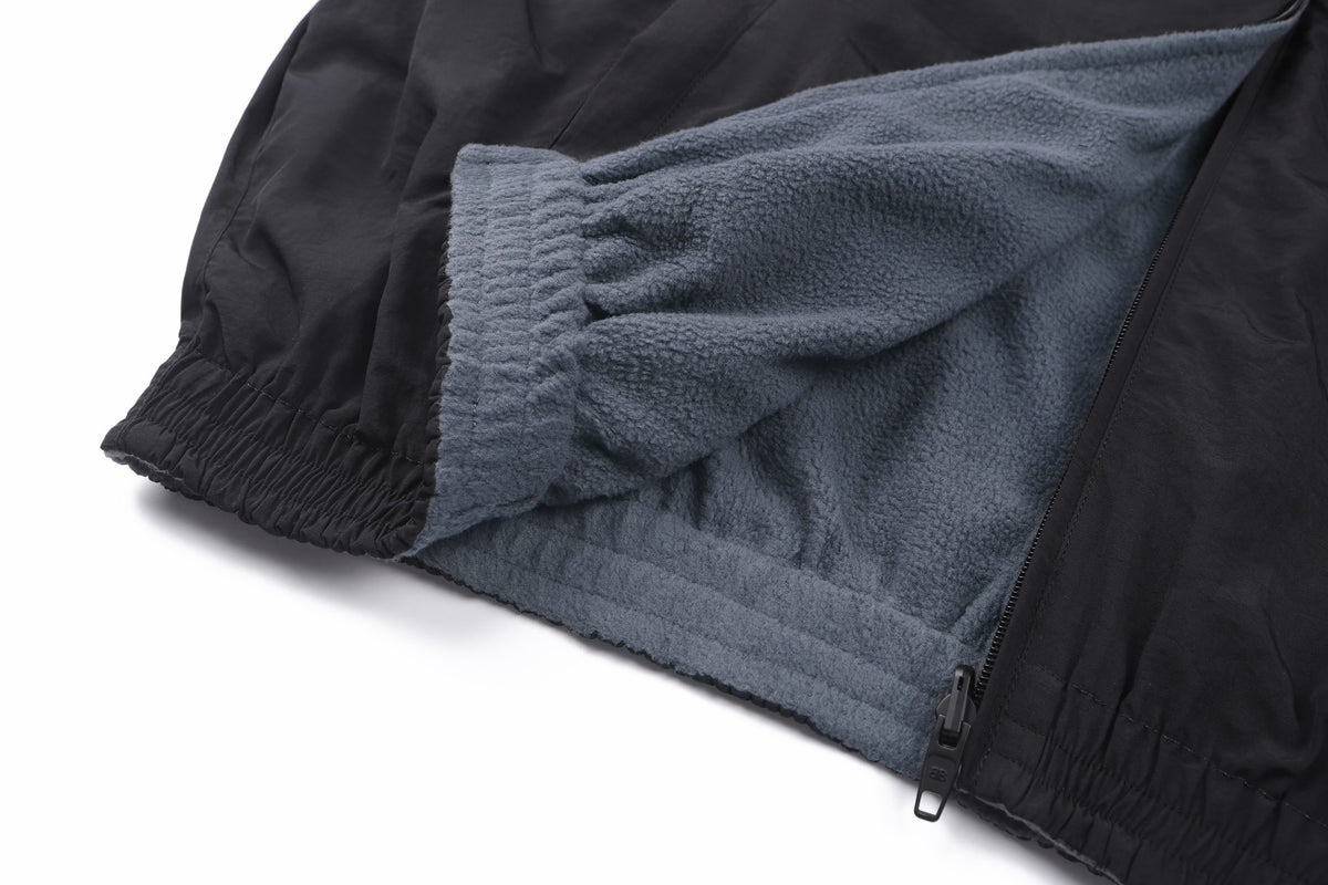 Black Reversible Hoodie