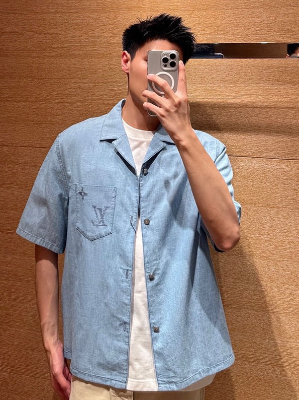 Sky Blue Shirt