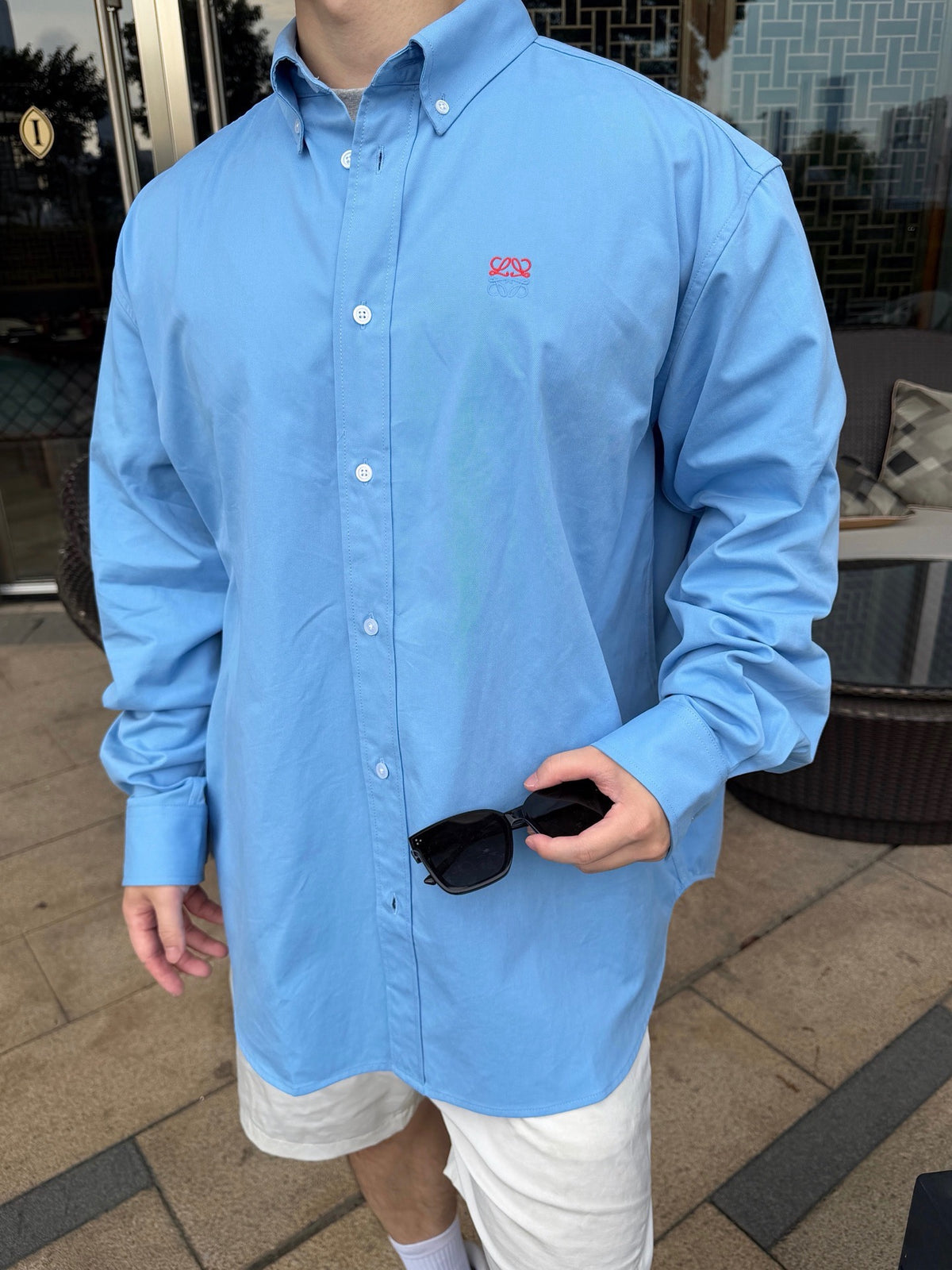 Sky Blue Shirt